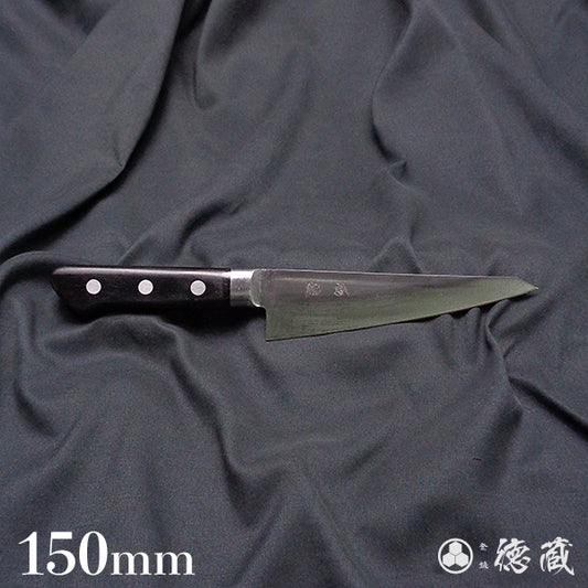 SK steel(carbon tool steel)　 Honesuki knife( Boning knife)　 black handle