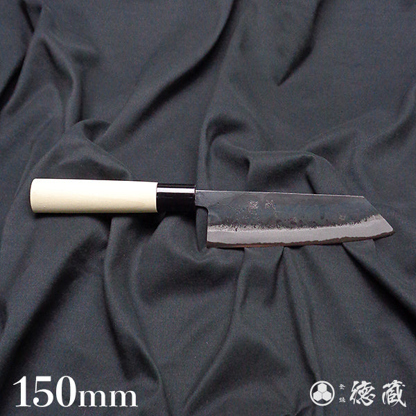 青二 黑面锻造加工 文化厨刀 朴木手柄
