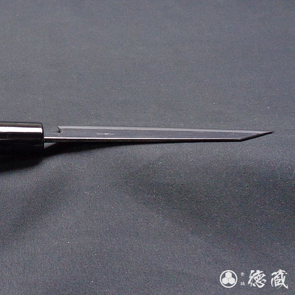 blue-2 carbon steel  Black finish Bunka( Kiritsuke) knives walnuts handle