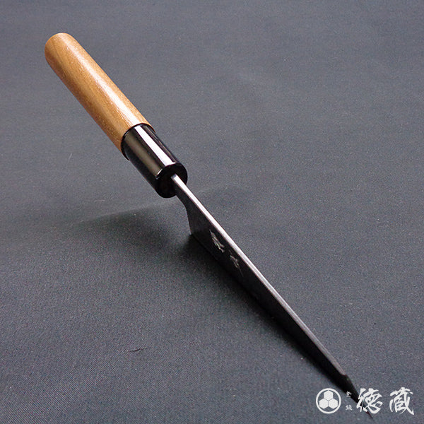 blue-2 carbon steel  Black finish Bunka( Kiritsuke) knives walnuts handle