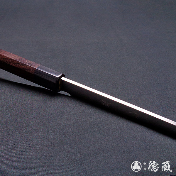silver-3  Yanagiba-knife  sandalwood handle