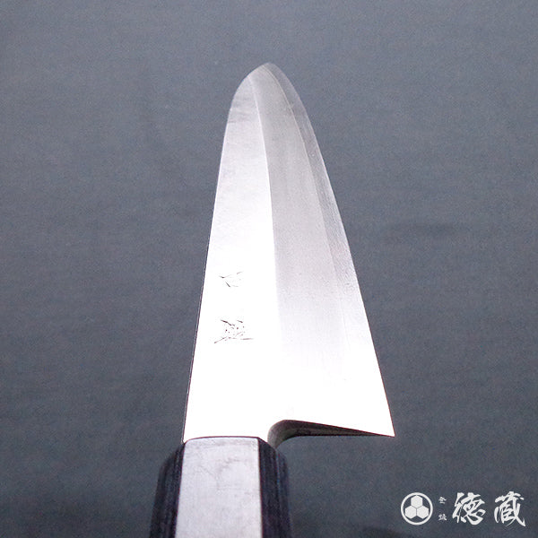 銀三 柳刃包丁 紫檀柄 – 徳蔵刃物 TOKUZO KNIVES