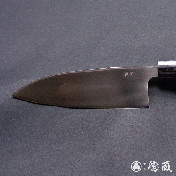 Ginsan (Silver3) stainless steel   thick deba-knife    sandalwood handle